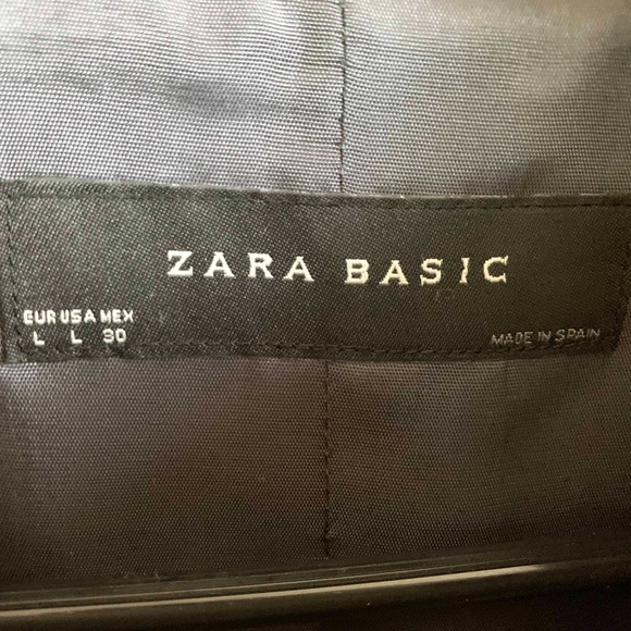 Brand new - ZARA beige wool double breast jacket - Picture 9 of 13